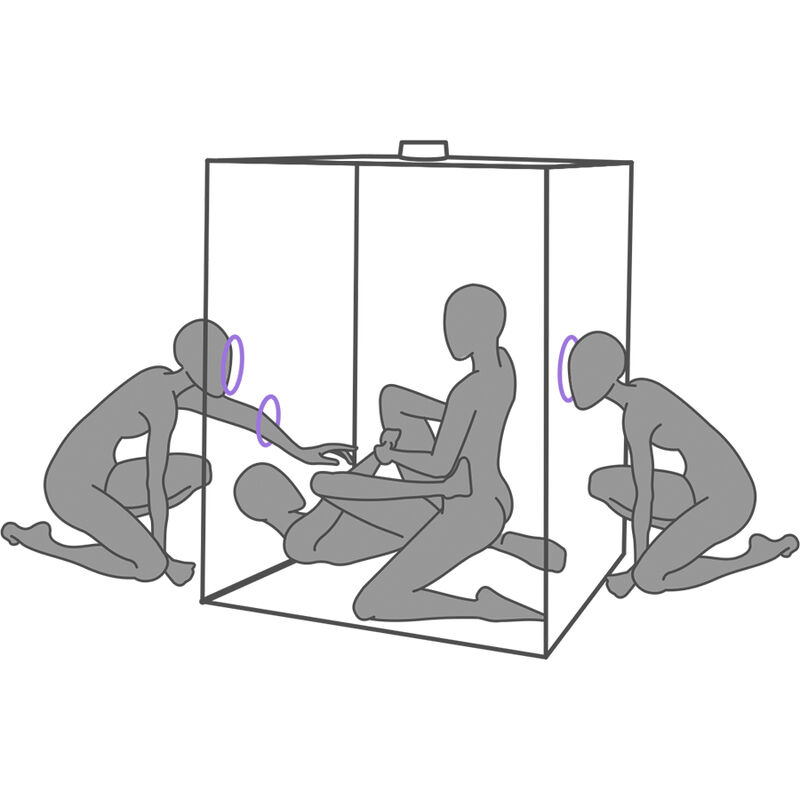 SECRET DOME - KINK CLUB CABIN SCANDALE PURPLE - Image 4